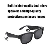 Binaural Call Smart Bluetooth Glasses Earphone(A12  Colorful)