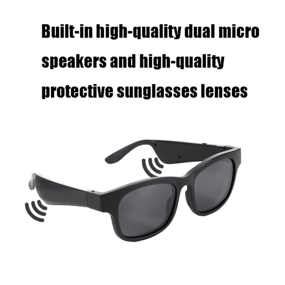 Binaural Call Smart Bluetooth Glasses Earphone(A12  Colorful)