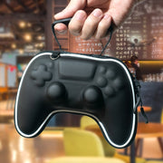2 PCS Game Handle Storage Bag Portable Hard Shell Bag For PS5(Black)