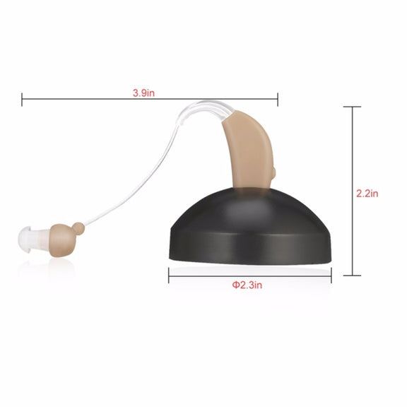 Rechargeable Hearing Aids Hearing Aids For The Elderly, Specification: EU Plug