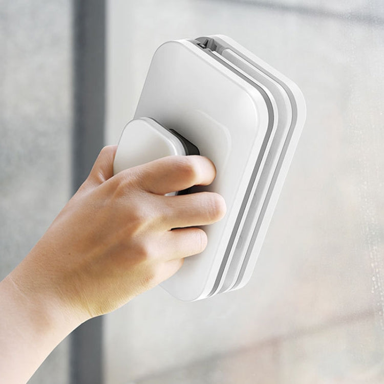 Adjustable Magnetic Glass Wiper Double-Sided Magnetic Window Wiper High-Level Insulating Glass Cleaner, Specification: Rectangle 8-15mm - Sponges, Cloths & Brushes by PMC TechLife | Online Shopping South Africa | PMC TechLife