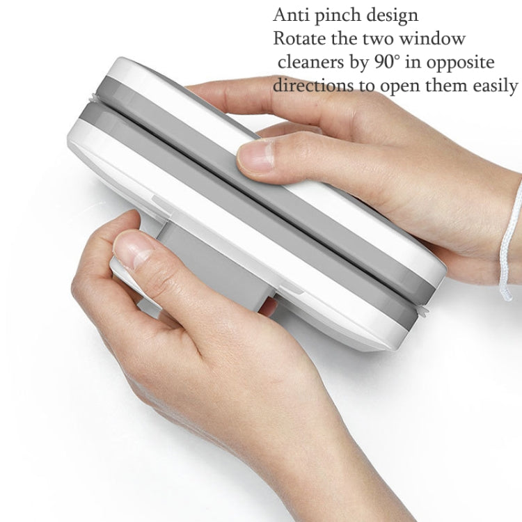 Adjustable Magnetic Glass Wiper Double-Sided Magnetic Window Wiper High-Level Insulating Glass Cleaner, Specification: Rectangle 8-15mm - Sponges, Cloths & Brushes by PMC TechLife | Online Shopping South Africa | PMC TechLife