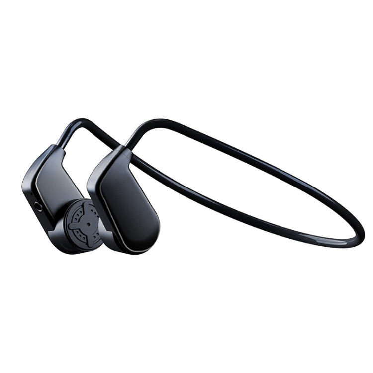 K3 Bone Conduction Bluetooth 5.0 Wireless Headphones Water-resistant Headphones 16GB RAM(Black)