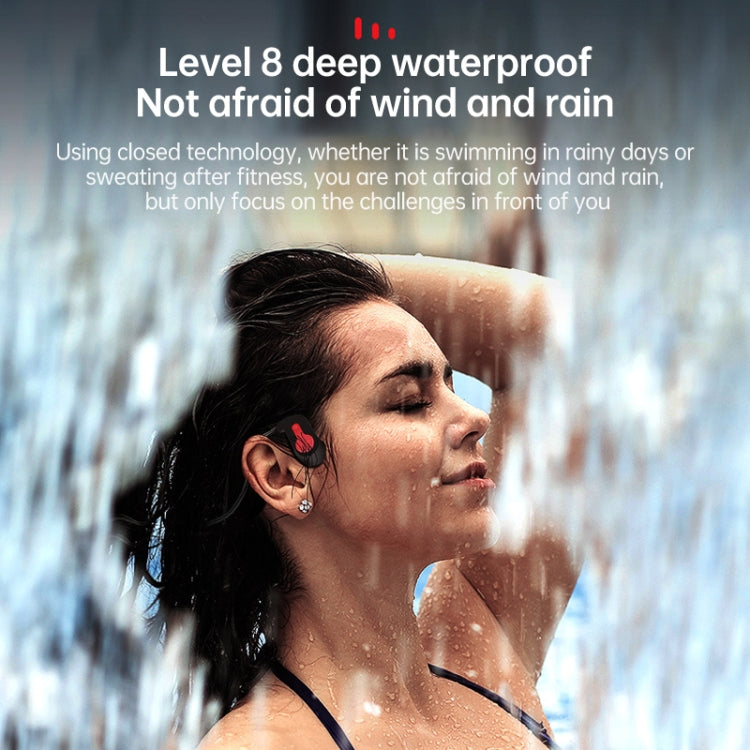 K3 Bone Conduction Bluetooth 5.0 Wireless Headphones Waterproof Headphones 16GB RAM(Blue) - Bluetooth Earphone by PMC TechLife | Online Shopping South Africa | PMC TechLife