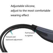 K7 Bone Conduction Bluetooth 5.0 Wireless Earphone Water-resistant Headphones 16GB RAM(Gray)