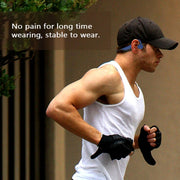 K7 Bone Conduction Bluetooth 5.0 Wireless Earphone Water-resistant Headphones 16GB RAM(Black)