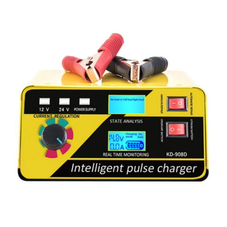 KD-908D Lead-Acid Battery Intelligent Repair Charger Car Battery Charger US Plug - Battery Charger by PMC TechLife | Online Shopping South Africa | PMC TechLife
