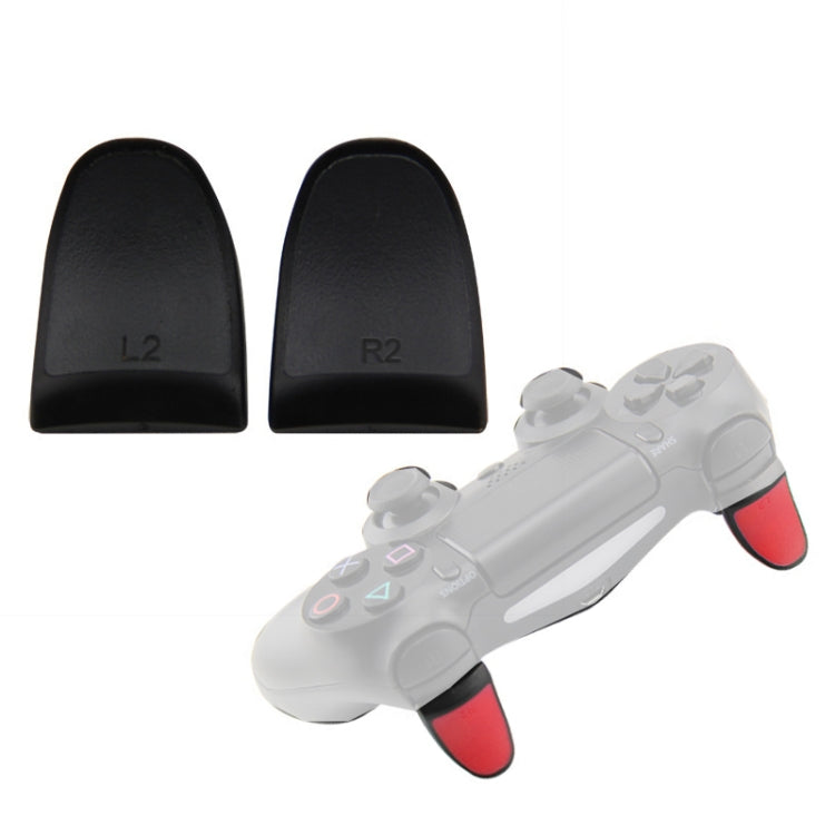 2 Pairs Gamepad Extended Buttons L2R2 Buttons Suitable For PS4(Black) - free shipping - PMC TechLife - Order now!