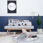 Baby Infant Play Mats Kids Crawling Carpet Floor Rug Baby Bedding Rabbit Blanket Cotton Game Pad Children Room Decor(Giraffe)