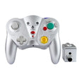 HY-5201 2.4HGz Wireless Gamepad For Nintendo NGC, Color of the product: Silver - Gamepads by PMC TechLife | Online Shopping South Africa | PMC TechLife