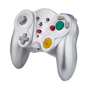 HY-5201 2.4HGz Wireless Gamepad For Nintendo NGC, Color of the product: Silver