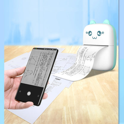 C9 Mini Thermal Printer Bluetooth Photo Printer Student Homework Mistakes Collections Printer(English Version Blue) - Photo Printers by Huawei | Online Shopping South Africa | PMC Jewellery | Buy Now Pay Later Mobicred