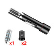 Electric Fish Scale Scraper Household Automatic Wireless Scraping Tool CN Plug Black Dual Battery - Cutter & Peeler by PMC TechLife | Online Shopping South Africa | PMC TechLife | Buy Now Pay Later Mobicred