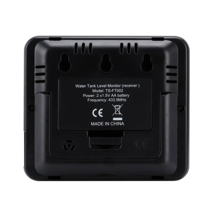 TS-FT002 Multifunctional Ultrasonic Electronic Water Tank Level Gauge With Indoor Temperature Thermometer Clock Display Water Level Gauge - free shipping - PMC Jewellery - Order now!
