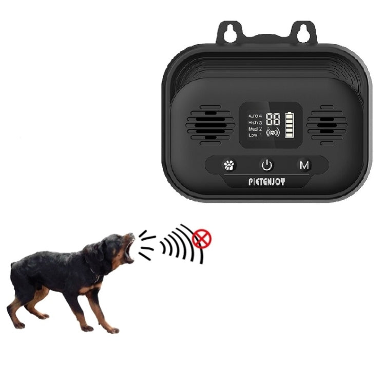 Pet Products Ultrasonic Bark Stopper Dog Trainer Indoor And Outdoor Dog Repeller, Specification: Black Smart Edition - Training Aids by PMC TechLife | Online Shopping South Africa | PMC TechLife