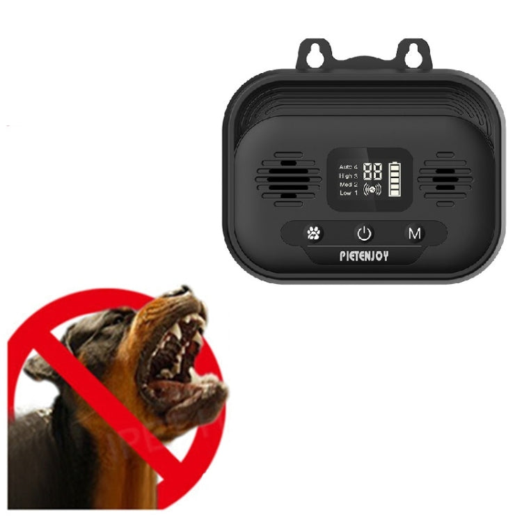 Pet Products Ultrasonic Bark Stopper Dog Trainer Indoor And Outdoor Dog Repeller, Specification: Black Smart Edition - Training Aids by PMC TechLife | Online Shopping South Africa | PMC TechLife