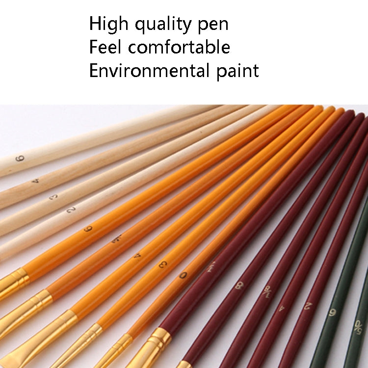 ZHU TING 25 PCS / Set Multifunctional Oil Paint Brush Gouache Watercolor Acrylic Paint Brush Student Painting Supplies - Art Supplies by ZHU TING | Online Shopping South Africa | PMC TechLife | Buy Now Pay Later Mobicred