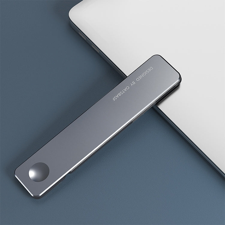 Oatsbasf  Mobile Phone Computer Sync Screen Aluminum Alloy Bracket Computer Expansion Bracket(Gray) - free shipping - PMC Jewellery - Order now!