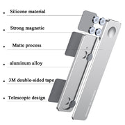 Oatsbasf  Mobile Phone Computer Sync Screen Aluminum Alloy Bracket Computer Expansion Bracket(Silver)