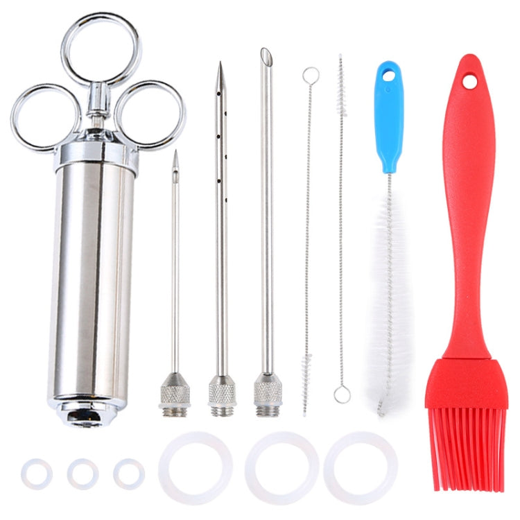 304 Stainless Steel Seasoning Syringe Barbecue Tool Turkey Needle Set - free shipping - PMC TechLife - Order now!