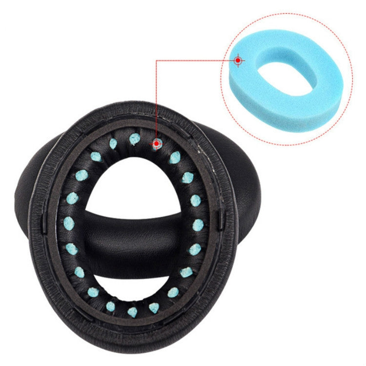 A Pair For BOSE NC700 Headset Earmuffs Headset Sponge Sleeve(Black Earphone Cover + Cushion) - Earmuff & Pad by PMC TechLife | Online Shopping South Africa | PMC TechLife