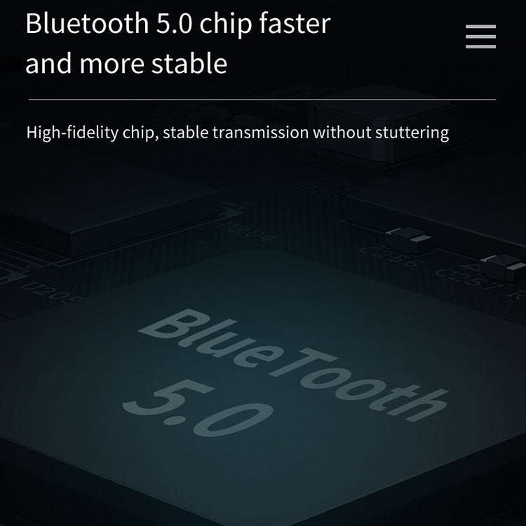 BT201 Bluetooth 5.0 USB 2 in 1 Bluetooth Audio Receiver Transmitter with LCD Display - Audio Receiver Transmitter by PMC TechLife | Online Shopping South Africa | PMC TechLife