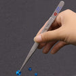 Non-Slip Diamond Tweezers Jewelry Tweezers Elastic Stainless Steel Gem Diamond Clips Durable Tools Tweezers With Slot and Lock - free shipping - PMC TechLife - Order now!