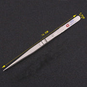 Non-Slip Diamond Tweezers Jewelry Tweezers Elastic Stainless Steel Gem Diamond Clips Durable Tools Tweezers With Slot and Lock