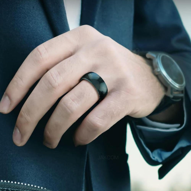 JAKCOM R4 Smart Ring Multifunctional Lord Of The Rings, Size: 60mm for Apple & Android(Number 9) - free shipping - PMC Jewellery - Order now!
