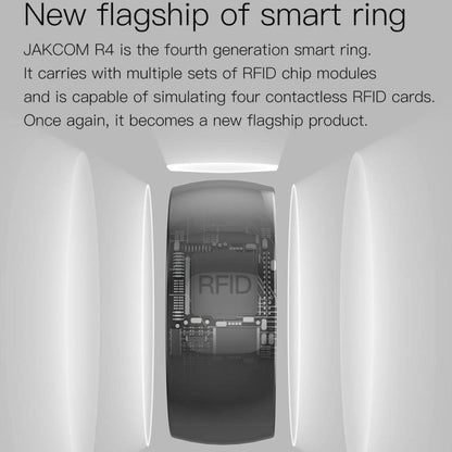 JAKCOM R4 Smart Ring Multifunctional Lord Of The Rings, Size: 66mm for Apple & Android(Number 11) - free shipping - PMC Jewellery - Order now!