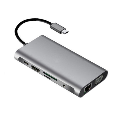10 in 1 Type-C Multi-Function Docking Station PD Fast Charging HUB - free shipping - PMC Jewellery - Order now!