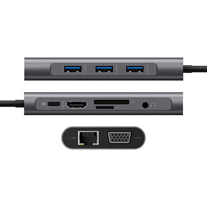 10 in 1 Type-C Multi-Function Docking Station PD Fast Charging HUB - free shipping - PMC Jewellery - Order now!