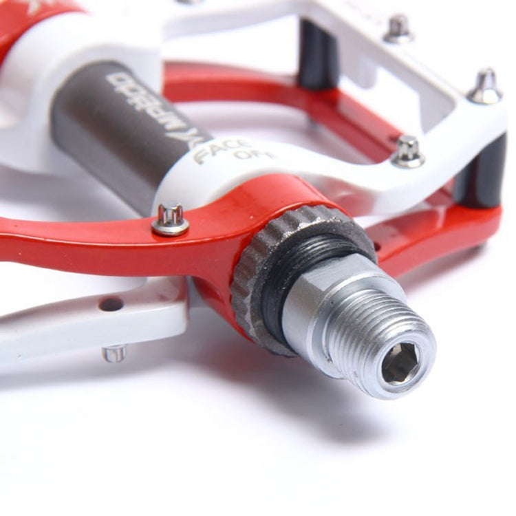 MPEDA Mountain Bike Bearing Pedal Ultra-Light Aluminum Alloy Non-Slip Bearing Pedal, Size: 930(White Blue) - Pedals by MPEDA | Online Shopping South Africa | PMC TechLife | Buy Now Pay Later Mobicred