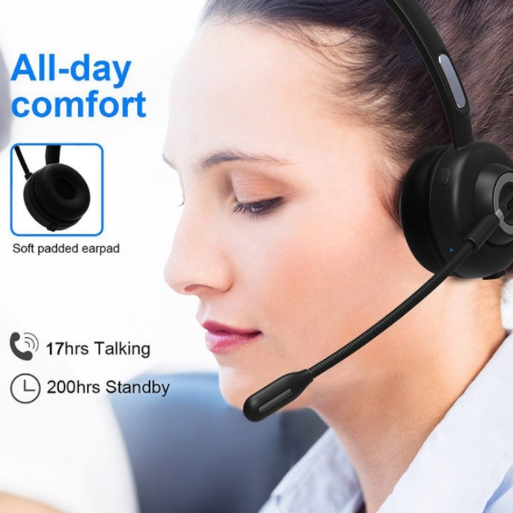 M97 Bluetooth 5.0 Headset Mono Bluetooth Earphone With Charging Base - Headset & Headphone by PMC TechLife | Online Shopping South Africa | PMC TechLife