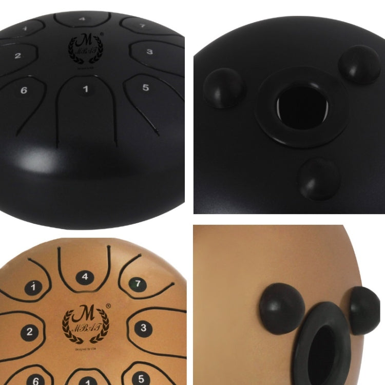 MEIBEITE 5.5-Inch C-Tune Sanskrit Drum Steel Tongue Empty  Worry-Free Drum(Purple) - Percussion Accessories by MEIBEITE | Online Shopping South Africa | PMC TechLife | Buy Now Pay Later Mobicred