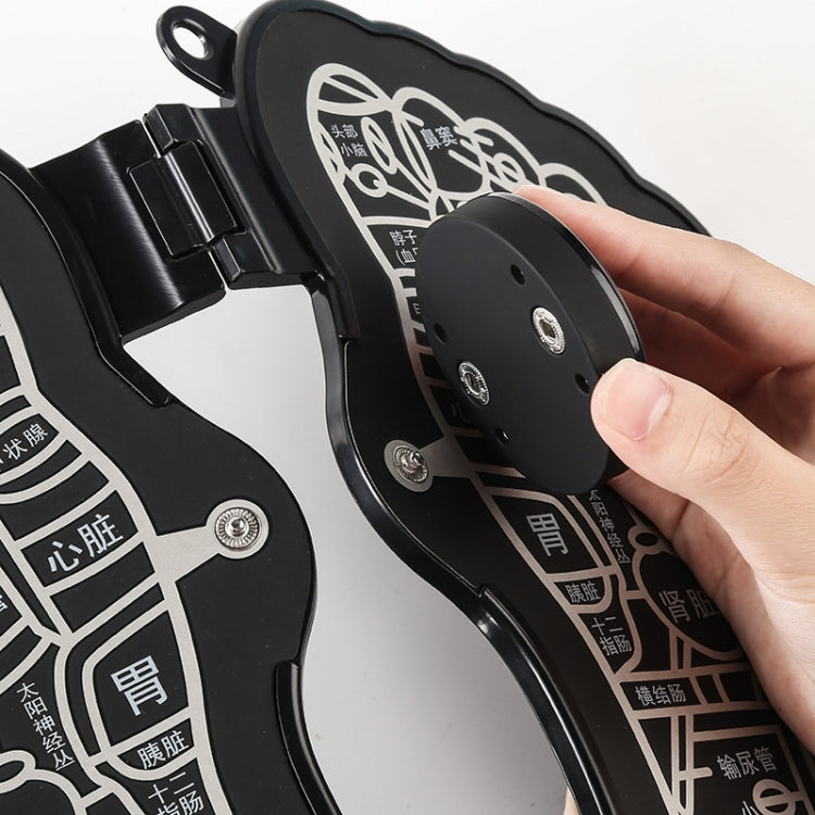 MLR-125 Mini Foot Massager Elderly Foot Foot Massager EMS Portable Pulse Home Foot Relaxing Massager, Shape: Black (Battery) - free shipping - PMC TechLife - Order now!