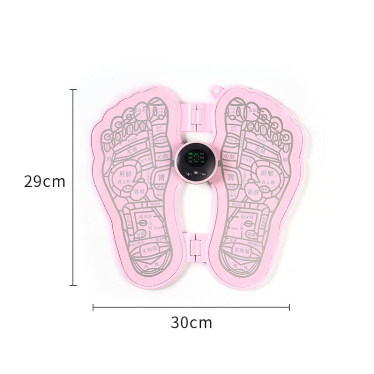 MLR-125 Mini Foot Massager Elderly Foot Foot Massager EMS Portable Pulse Home Foot Relaxing Massager, Shape: Pink (Rechargeable) - free shipping - PMC TechLife - Order now!