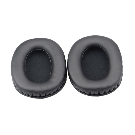 2 PCS Leather Cover Headphone Protective Cover Earmuffs For Edifier W800BT / W808BT / K800 / K830 / K815P(Black)