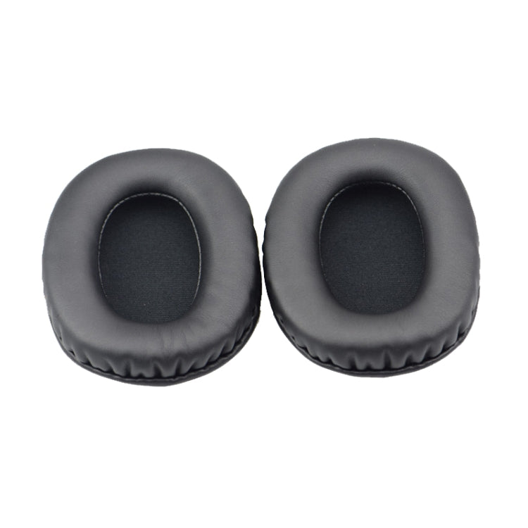 2 PCS Leather Cover Headphone Protective Cover Earmuffs For Edifier W800BT / W808BT / K800 / K830 / K815P(Black)
