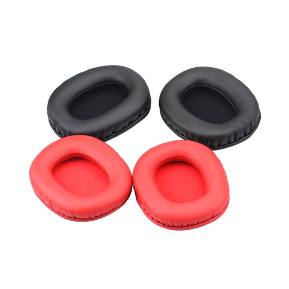 2 PCS Leather Cover Headphone Protective Cover Earmuffs For Edifier W800BT / W808BT / K800 / K830 / K815P(Black)