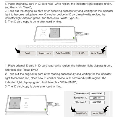 JAKCOM CD2 Access Control Proximity Card Duplicator RFID/ICID Card Reader Card Reader - free shipping - PMC Jewellery - Order now!