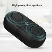 BG307 Ultrasonic Mole Repellent Mosquito Repellent Household Indoor Double Horn Electronic Insect Repellent, Plug Type:  EU Plug 220V(Black)