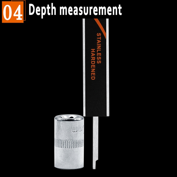 0-150mm Plastic Meter Stainless Steel Body Digital Display Electronic High-Precision Vernier Caliper, Specification: 2 Units of mm/inch - Measuring Tools by PMC TechLife | Online Shopping South Africa | PMC TechLife