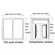 Window Windproof Warm Film Indoor Air Leakage Soundproof Double-Layer Insulation, Specification: 1.6x2.2M