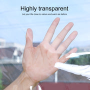 Window Windproof Warm Film Indoor Air Leakage Soundproof Double-Layer Insulation, Specification: 1.6x2.2M