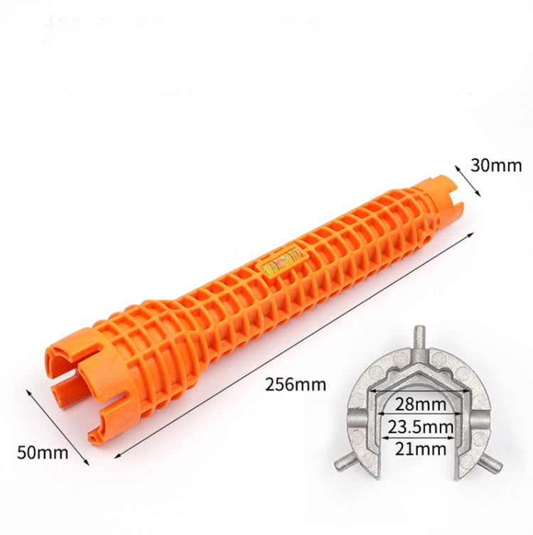 5 In 1  Multifunctional Sink Bathroom Wrench Plumbing Installation Tool Water Pipe Faucet Repair Removal Tool - Hex Key & Spanner by PMC TechLife | Online Shopping South Africa | PMC TechLife