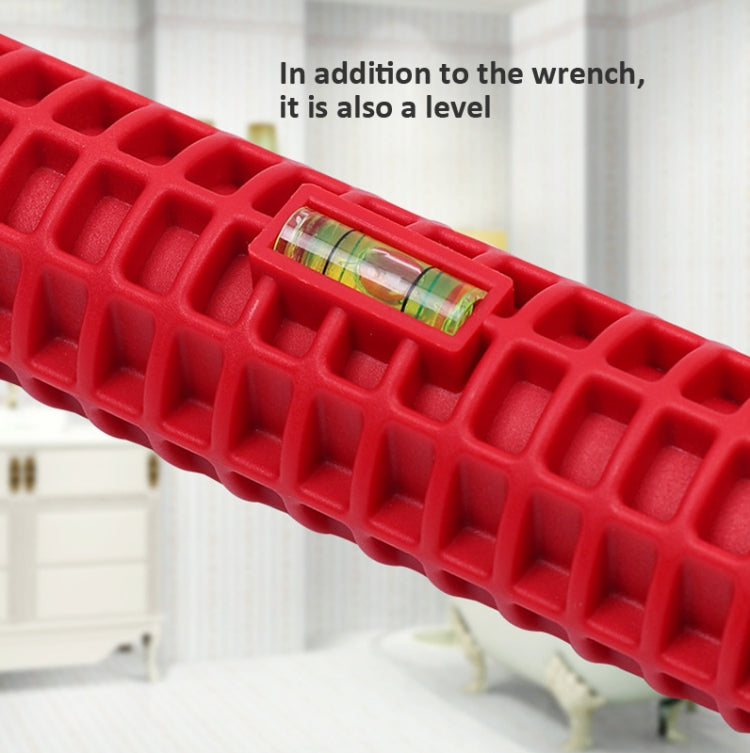 5 In 1  Multifunctional Sink Bathroom Wrench Plumbing Installation Tool Water Pipe Faucet Repair Removal Tool - Hex Key & Spanner by PMC TechLife | Online Shopping South Africa | PMC TechLife