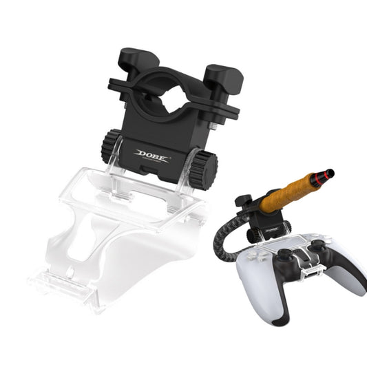 DOBE TP5-0573 Game Handle Pipe Clip Phone Holder Clip For PS5 - Holder by DOBE | Online Shopping South Africa | PMC Jewellery | Buy Now Pay Later Mobicred