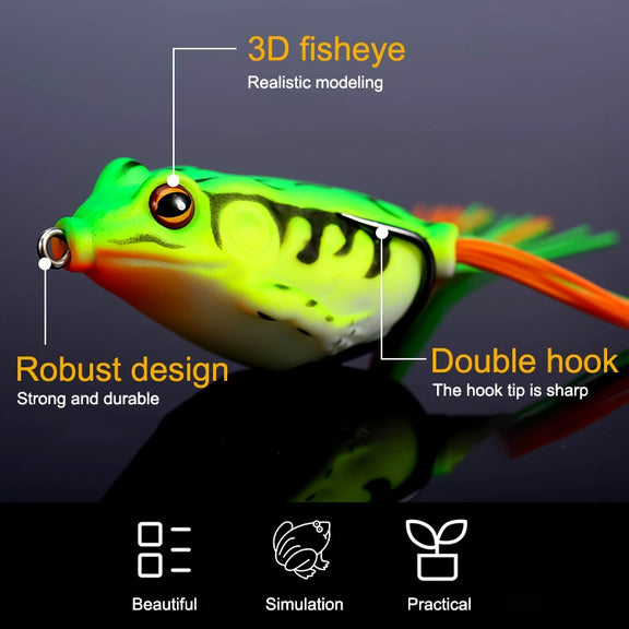 Bionic Thunder Frog Lure Bait Simulation Fishing Bait, Specification: 5.0cm/9g(7)