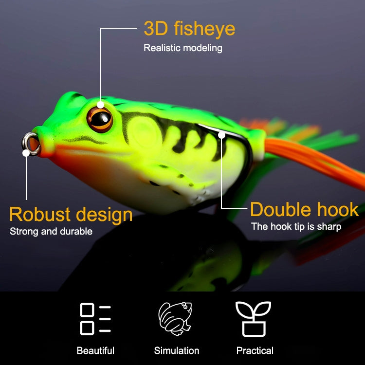 Bionic Thunder Frog Lure Bait Simulation Fishing Bait, Specification: 5.0cm/9g(15)